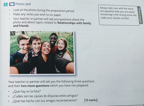 gcse-speaking-photo-card-practice-higher-spanish-tutor-manchester